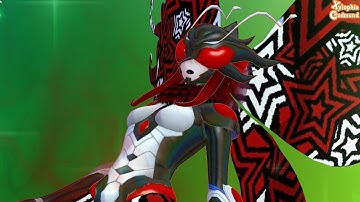 『Xylophia Gudmund』 Wormon Hudiemon Picaro Evolution Line