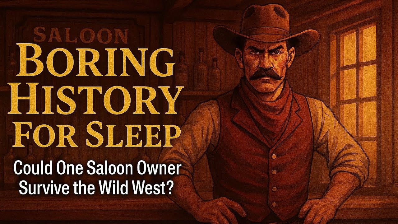 Wild West Survival: Could He Keep His Saloon? | Boring History for Sleep