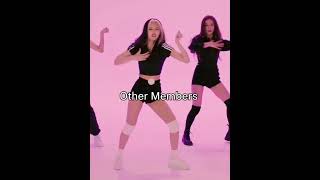 Lisa always hits different (ot4) #blackpink #lisa #shorts