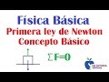 Primera Ley de Newton - Ley de la Inercia - Concepto General - Video 105