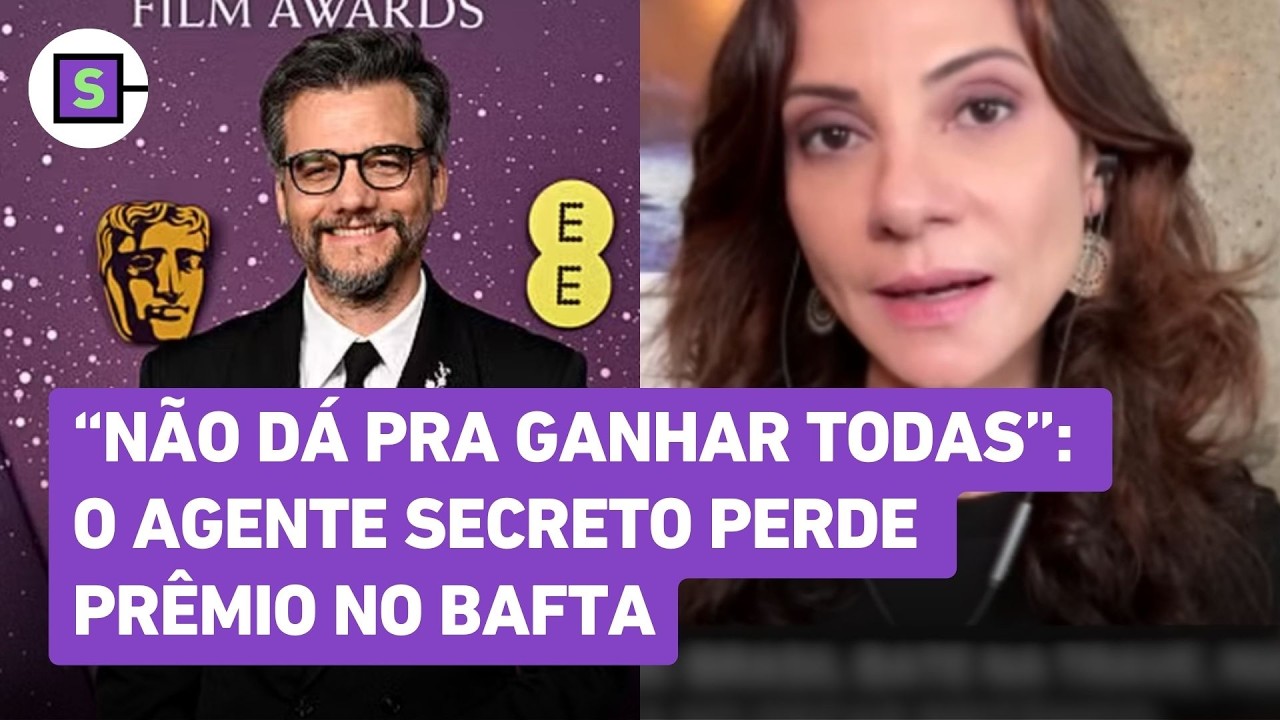 'Não dá para ganhar todas': O Agente Secreto perde prêmio no Bafta, Oscar Britânico