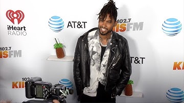 Miguel 2018 iHeartRadio Wango Tango Blue Carpet