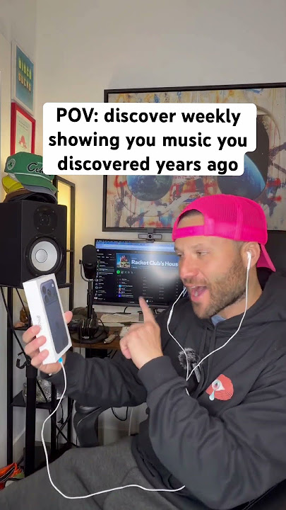 Discover weekly doesn’t know what I’ve discovered #funny #skit #dj #spotify #housemusic