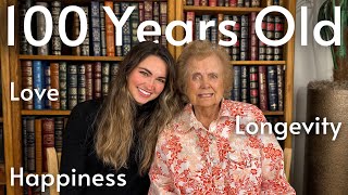 Q&A with my 100 Year Old Grandma | Secrets to a Long Life, Love, and Happiness