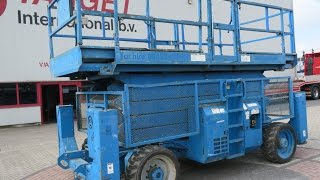 775797 GENIE GS5390RT SCISSOR 4x4 LIFT DIESEL WORK LIFT 1815CM GS90-40779 12-01 4450H