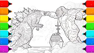 Digital Drawing Godzilla vs. Kong