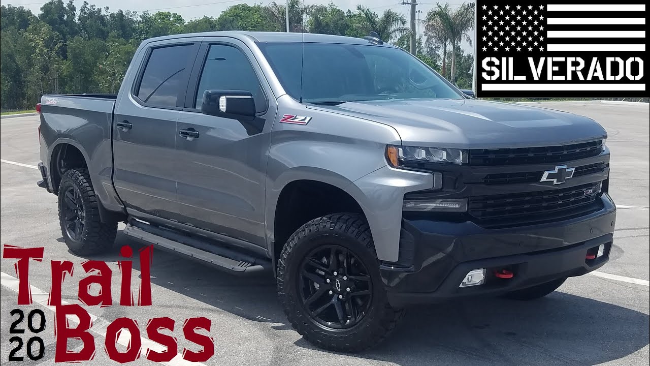 2020 Chevrolet Silverado Trail Boss Lt Youtube