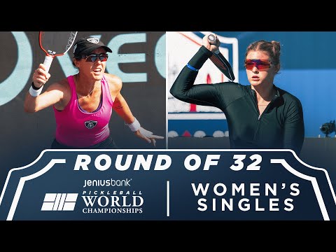 Kaitlyn Christian v Cailyn Campbell at the Jenius Bank Pickleball World Championships