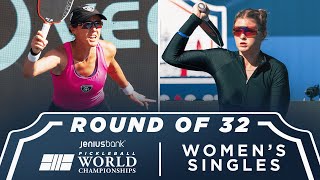 Kaitlyn Christian v Cailyn Campbell at the Jenius Bank Pickleball World Championships