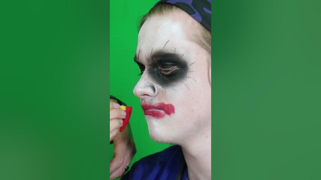The Joker Cosplay Face Painting Tutorial YouTube