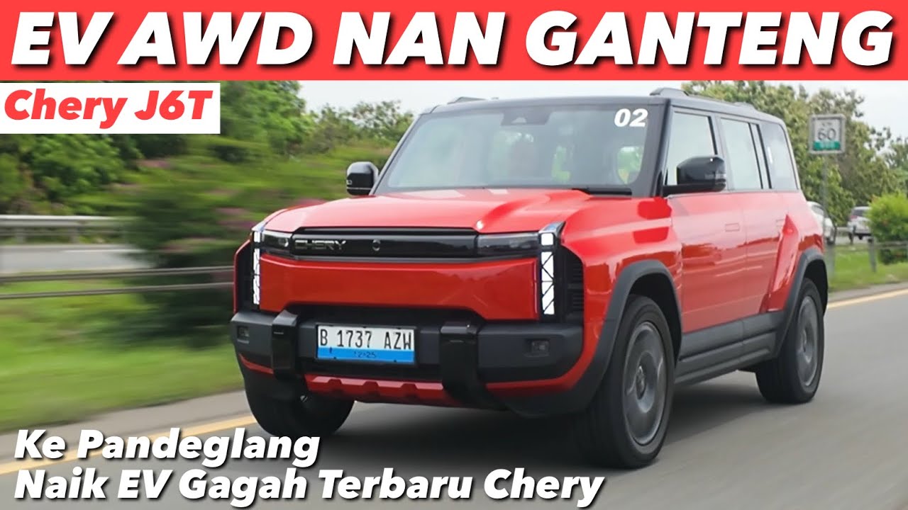 CARI MAKAN SIANG ENAK DI PANDEGLANG NAIK CHERY J6T TERBARU