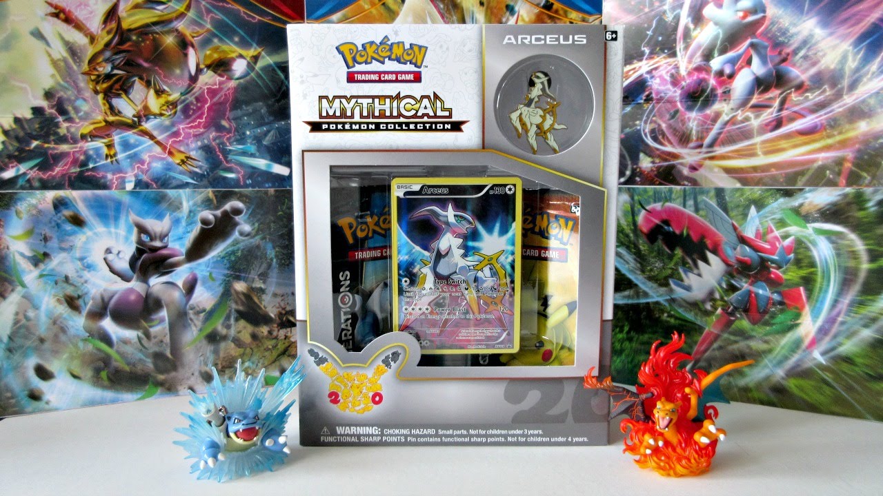 Arceus Mythical Collection Box Opening!!