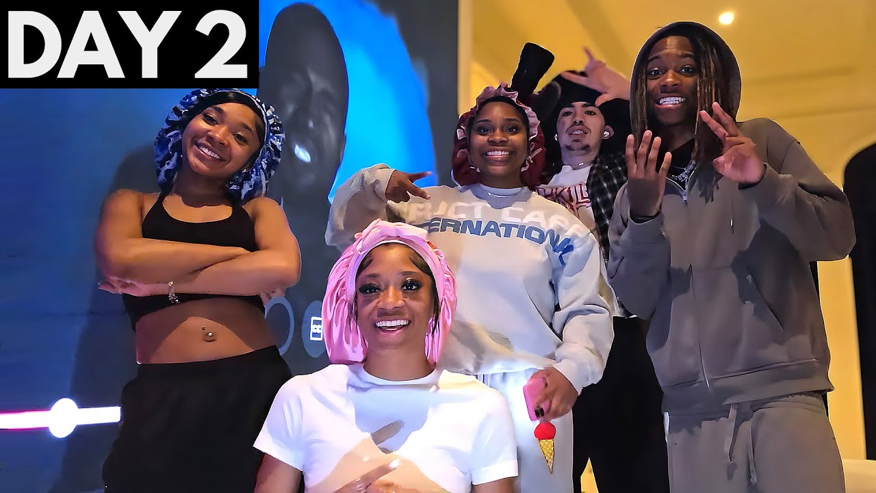 Mya Nicole & Miya Sleepover At Jamie Foxx House... | DAY 2