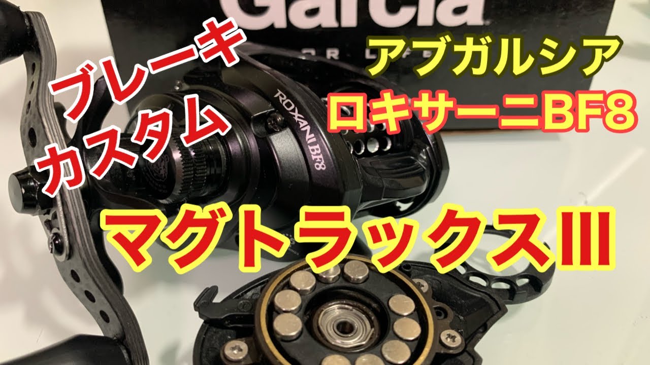 Abuロキサーニbf8ブレーキカスタム マグトラックス３ Youtube