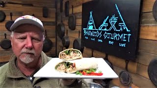 Easy Dutch Oven Cooking Ginger Chicken Wraps