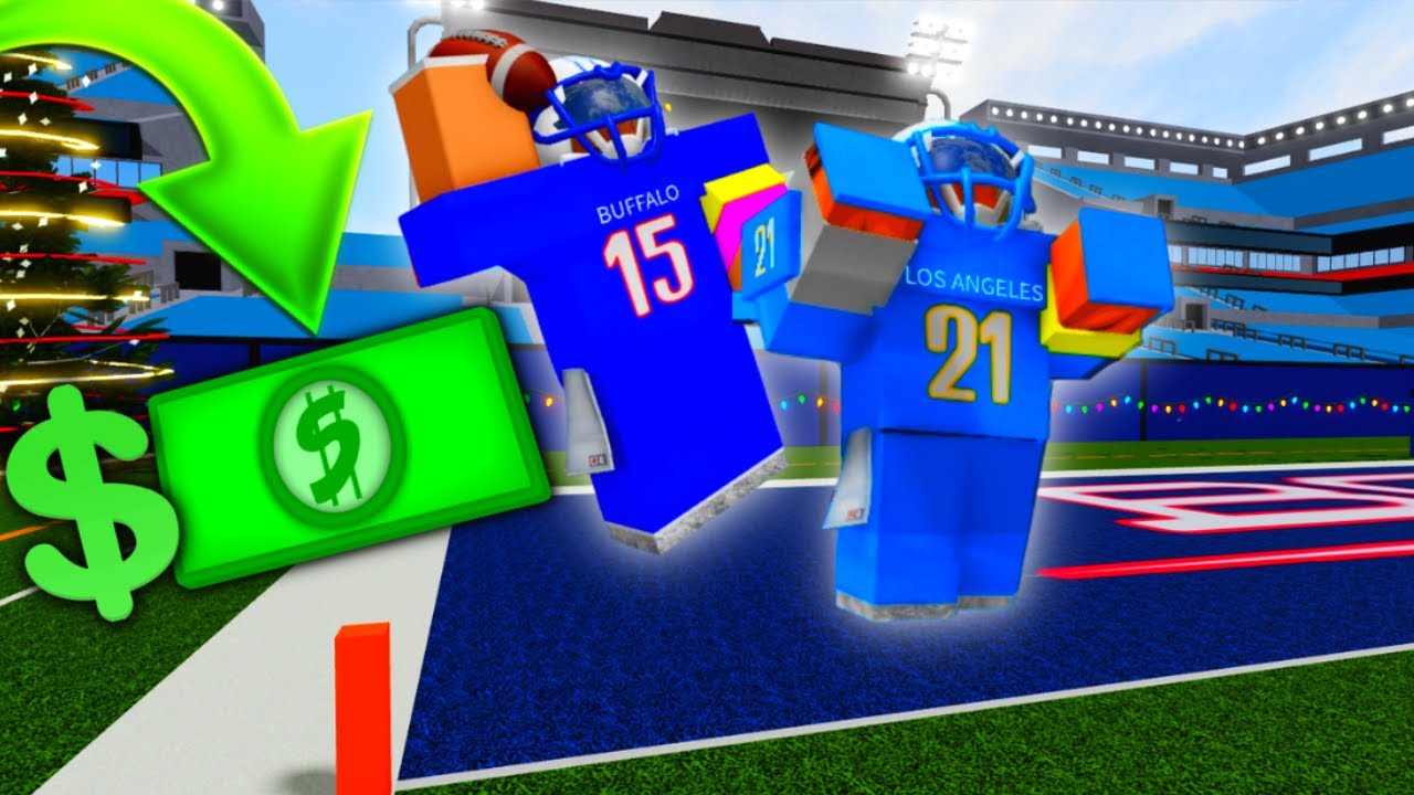 EVERYTIME I SCORE A TOUCHDOWN I GET 1 DOLLAR ROBLOX FOOTBALL FUSION