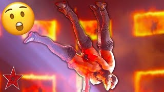 AMAZING Acrobats Perform UNBELIEVABLE Stunt On America&#39;s Got Talent 2019! | Got Talent Global