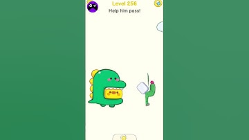 Delete Puzzle level 256 Funny Mobile Games Android ios, Max levels Gameplay Walkthrough #shorts