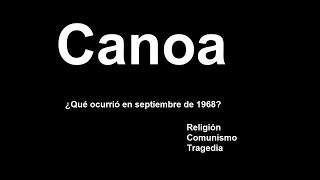 La tragedia de Canoa