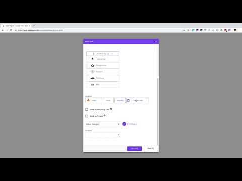 How To Create A New Task In Task Pigeon