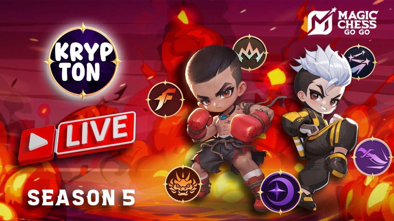 🔴 LIVE  Krypton |EP15  Magic Chess GoGo