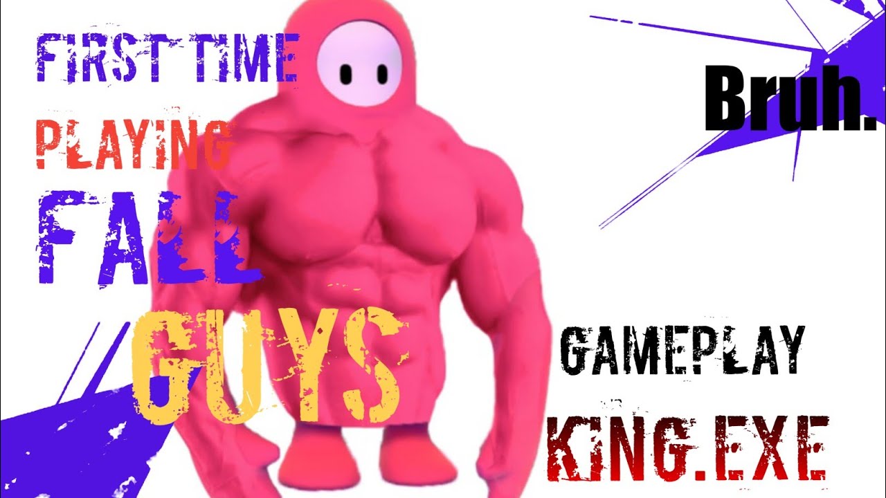 First time playing Fall Guys!!!Gameplay KING.EXE