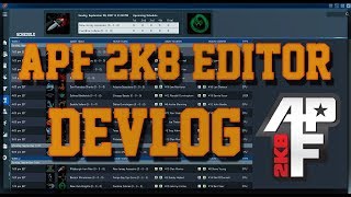 NEW APF 2K8 ROSTER EDITOR UPDATE