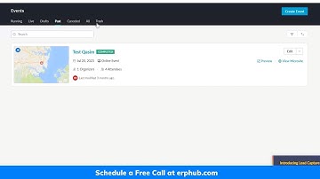 Zoho Backstage Under one minute
