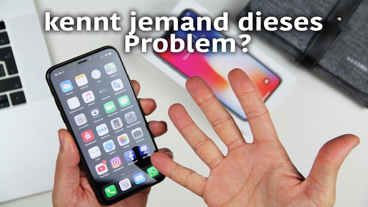 iPhone X Display Problem - Touchscreen reagiert nicht