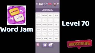 Word Jam Level 70 Walkthrough | Step-by-Step Guide 🧠 | SolutionGuruji