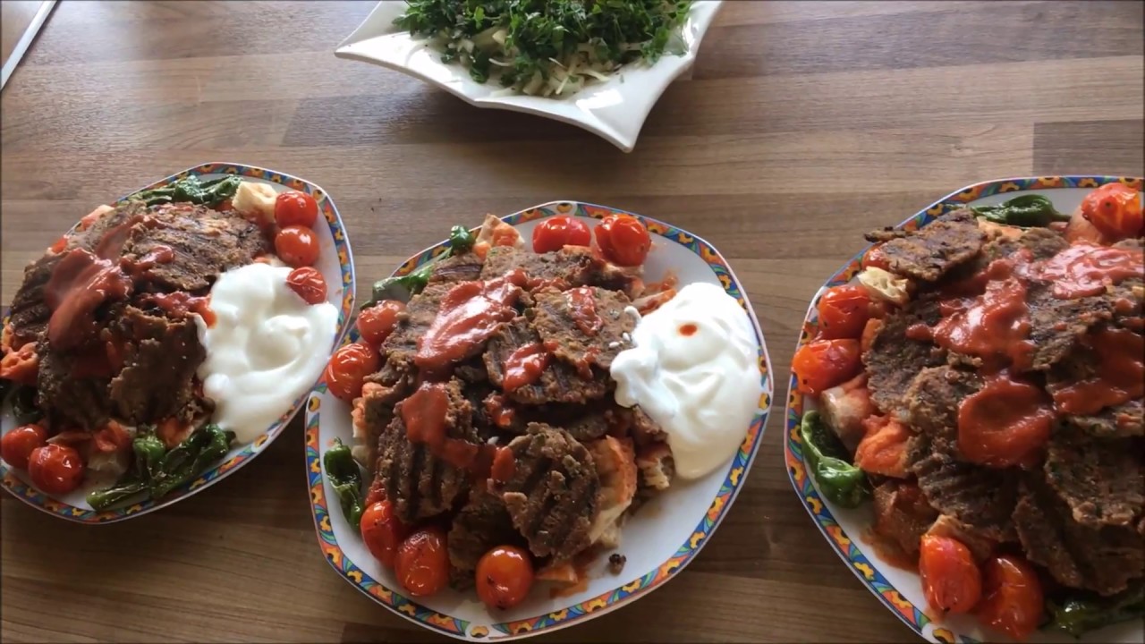 evde iskender doner tarifi youtube food beef meat