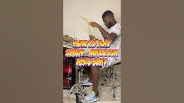 Drum Groove#29 SEBEN - MAKOSSA #drumlessons #seben  #groove #drumbeat #makossa  #afrobeat #drummer