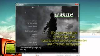 How to get cod4 in a window 1080p HD