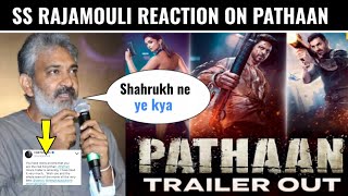 SS RAJAMOULI Reaction On Pathaan Trailer | Support Shahrukh Khan Boycott Bollywood | Deepika \& John