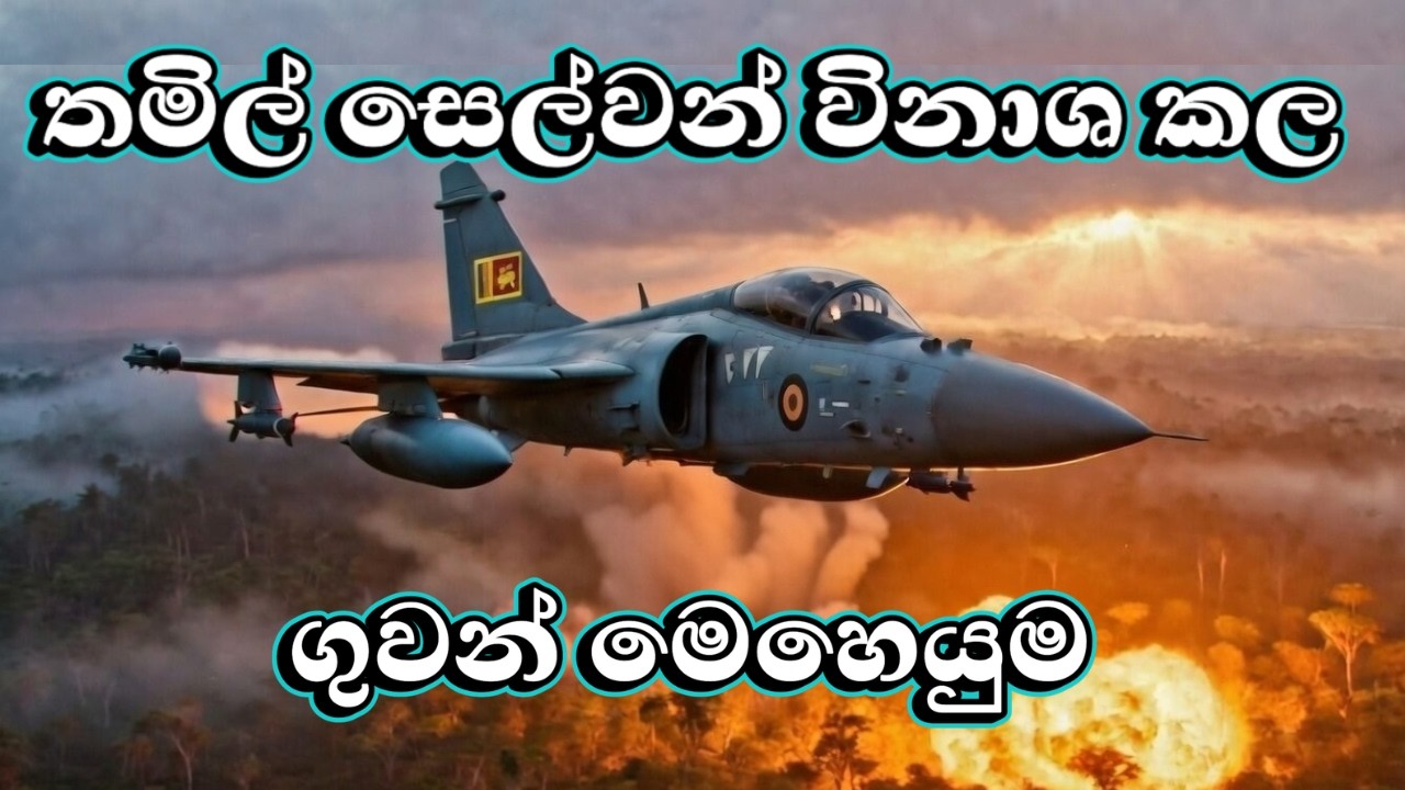 කොටින්ගේ භූගත බංකරය සුනු විසුනු කල මාරාන්තික ගුවන් ප්‍රහාරය A.I ඇසින් -Direct Hit