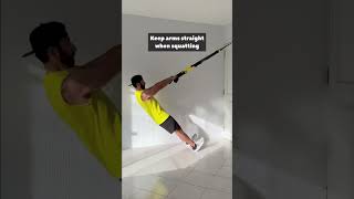 Day 11:  Squat Row