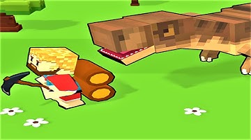 🏝️ Island Craft: Building Block 🪓 GAMEPLAY Levels 1-2 (Android, iOS)