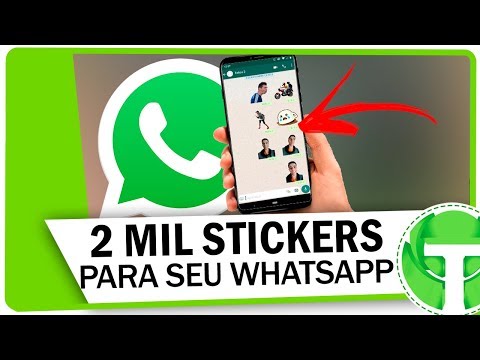 2 MIL STICKERS PARA SEU WHATSAPP! Aprenda Baixar E Usar No Aplicativo