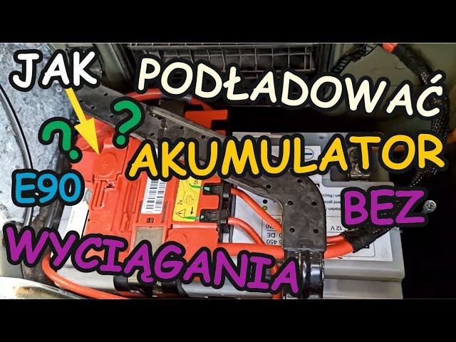 Jak podładować akumulator w aucie gdy jest słabe dojście? E90 BMW VLOG#7 