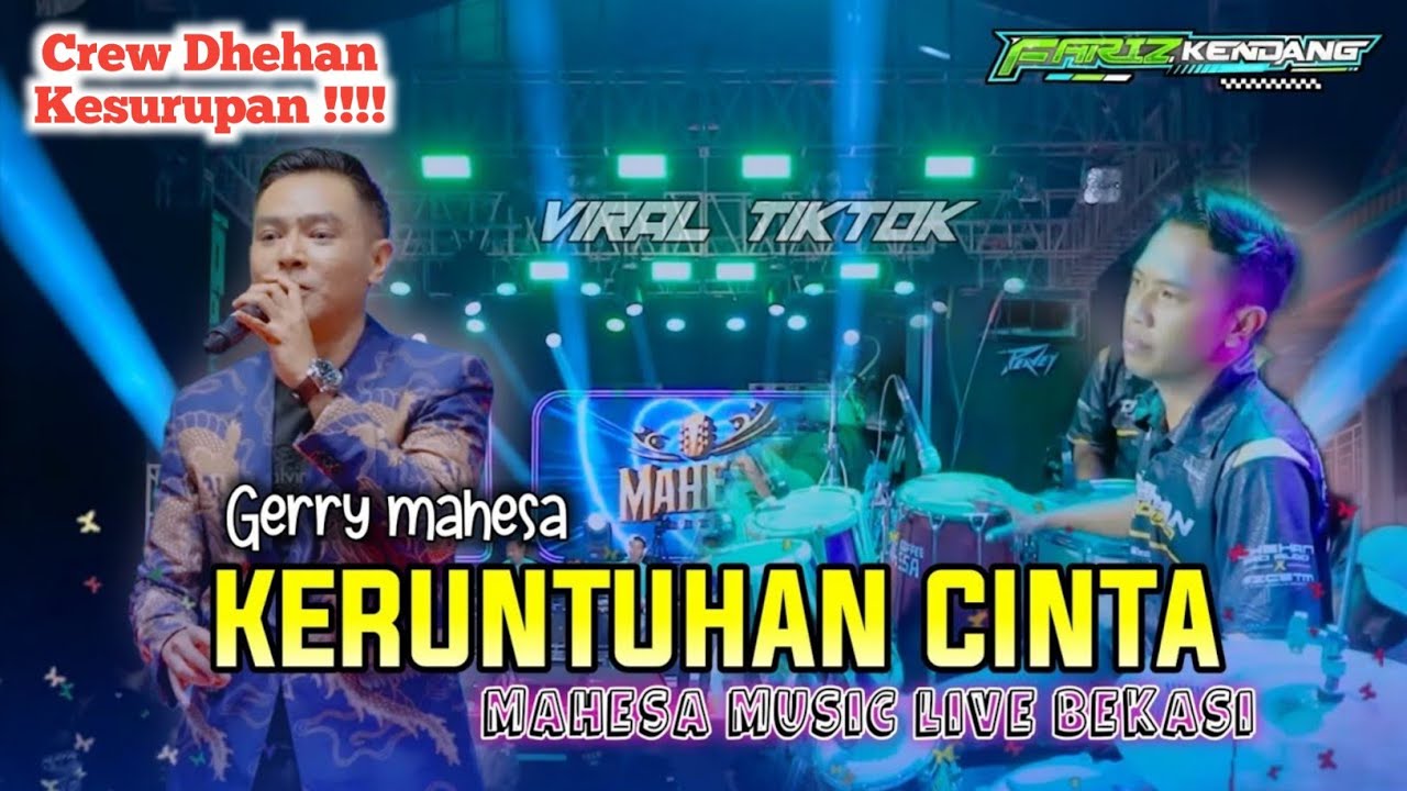 COVER KENDANG FARIS MAHESA // LAGU KERUNTUHAN CINTA GERRY MAHESA FULL NGAMUK👹