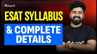 Esat Complete Details| Eduport Sslc