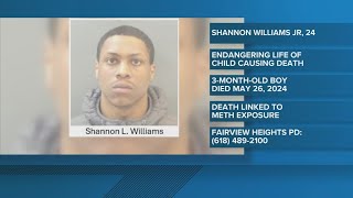 Fairview Heights man wanted in connection with drug-related death of infant son