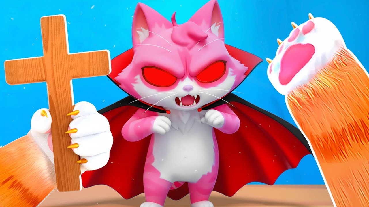 Моя КОШАЧЬЯ ЖЕНА — ВАМПИР! (Я — Кошка в VR Multiplayer)