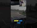 He tried to PIT maneuver a Mack Truck... 💀
