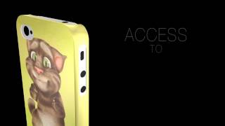 KONNET 3D effects Video - HardJAC Graffito S for iPhone 4S -- Talking Friends Series (Talking Ben) screenshot 2