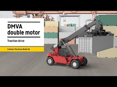 Liebherr - DMVA double motor, traction drive