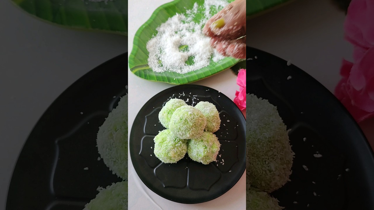 No Cook Coconut Ladoo - 2min 3 Ingredients / Instant Coconut Ladoo No Fire Recipe 