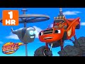60 MINUTES of Blaze's Best FLYING Missions &amp; Rescues! #3 w/ AJ | Blaze and the Monster Machines
