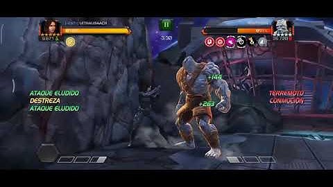 MCOC AW node 23 Quake vs. Korg feat. @lethalIsaac11