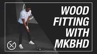 ⁣Marques Brownlee (MKBHD) Fairway Wood Fitting with Ian Fraser